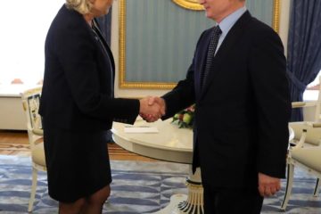 Marine Le Pen and Putin