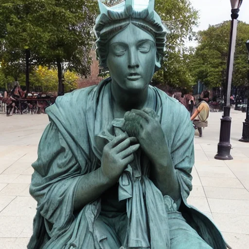 Statue of Liberty concerned why conservatives hate government