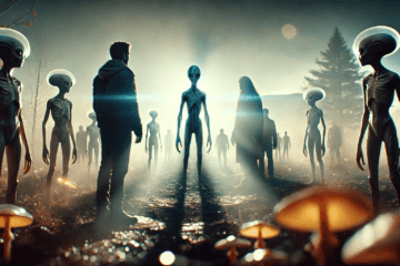 Aliens first encountering humans.