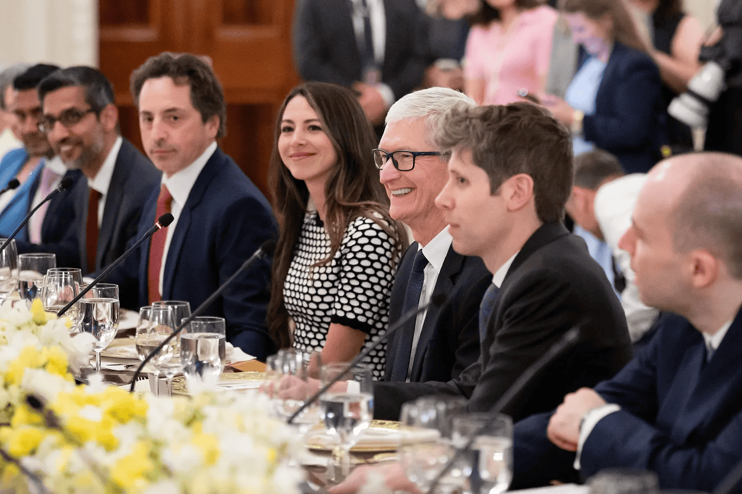 Tech and AI leaders at the White House