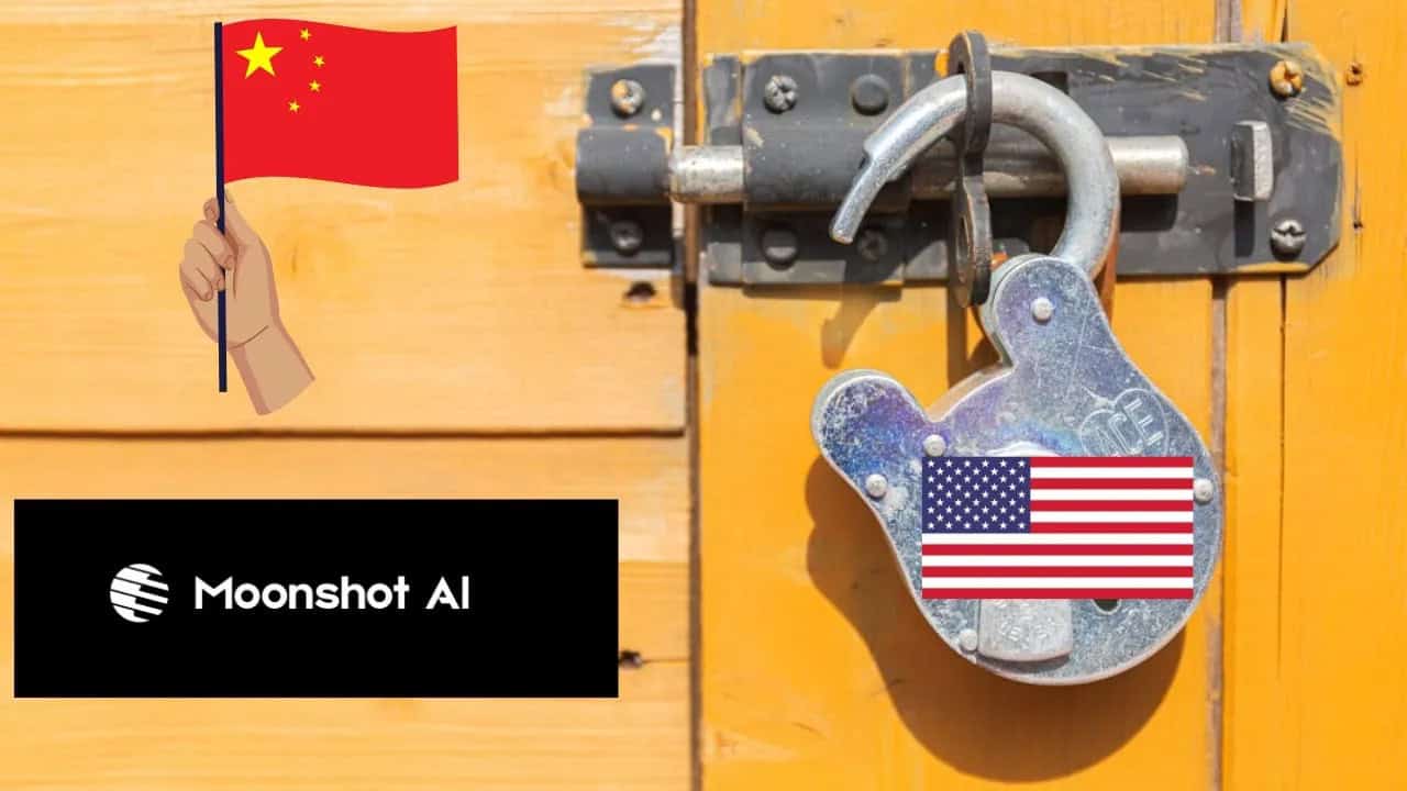 America locking out China and MoonshotAI